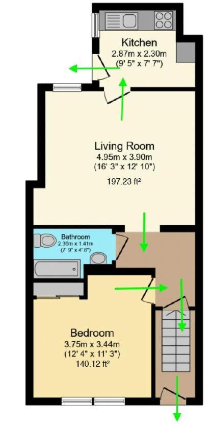 Garturk Apartment By Klass Living コートブリッジ エクステリア 写真